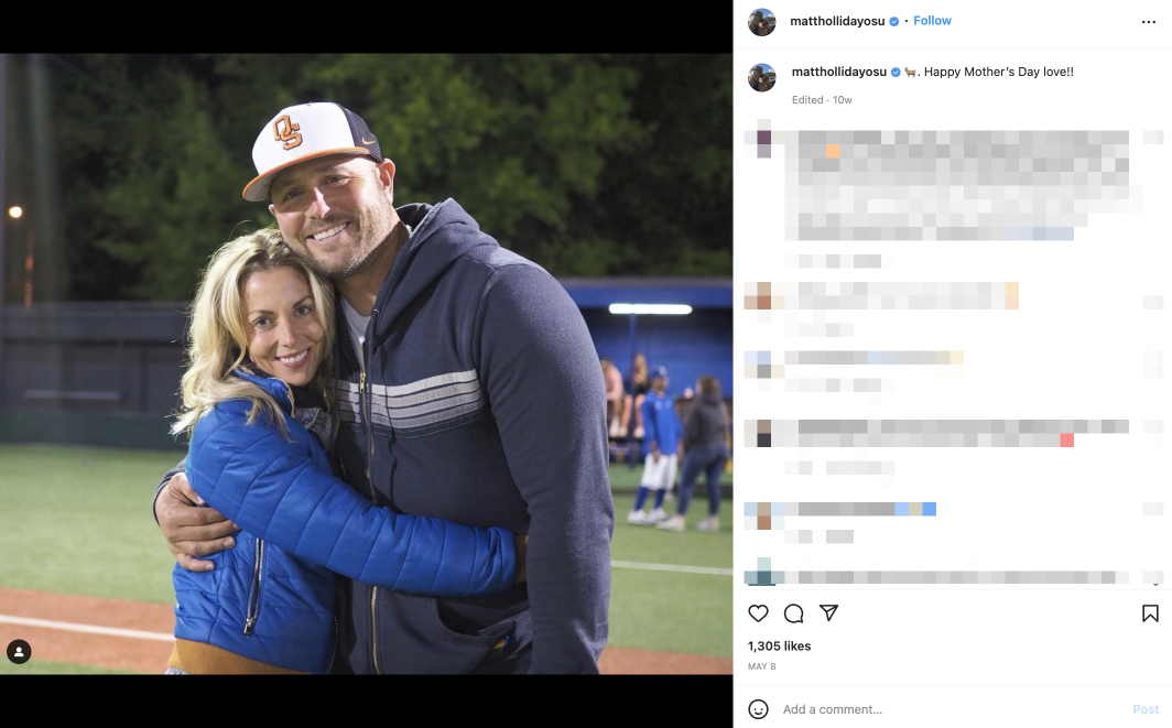 Matt Holliday’s wife Leslee Holliday