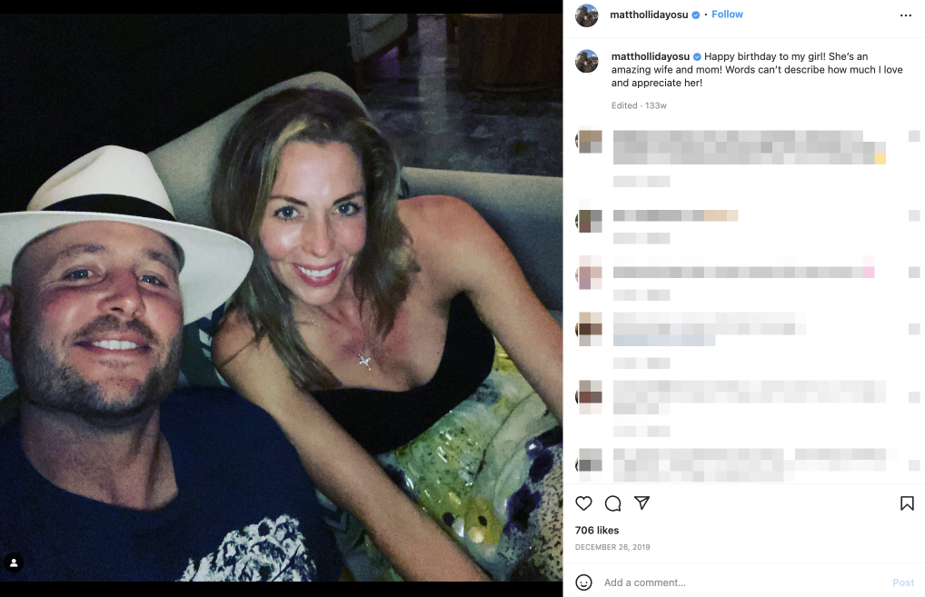 Matt Holliday’s wife Leslee Holliday
