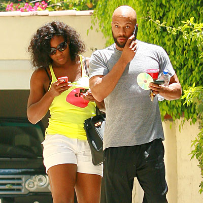 Serena Williams boyfriend rapper Common PlayerWivescom