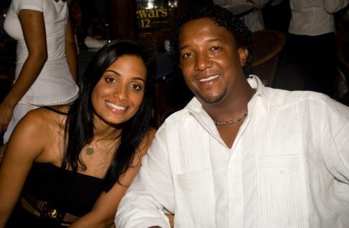 Pedro Martinez's wife Carolina Cruz de Martinez 