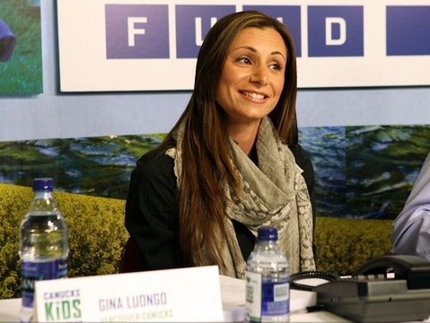 Roberto Luongo's wife Gina Luongo 