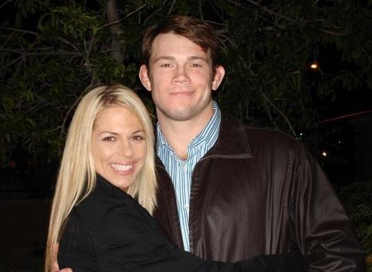 Forrest Griffin e sua namorada, esposa e mulher Jaime Griffin