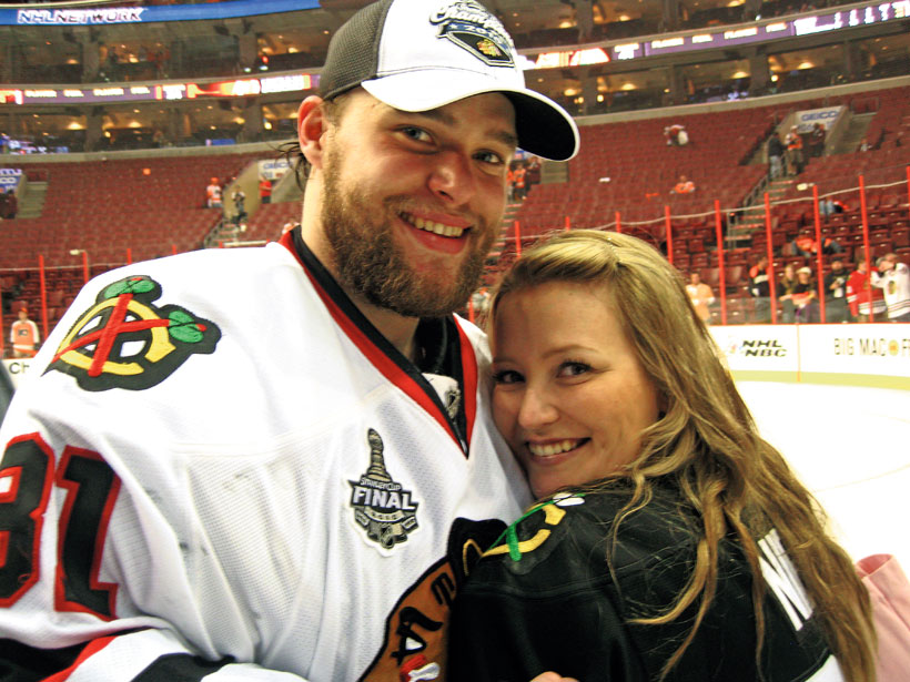 Antti Niemi’s wife Jonna Niemi