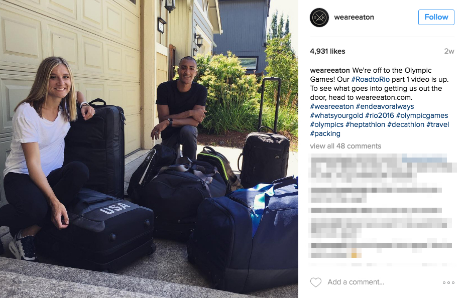 Ashton Eaton’s wife Brianne Theisen-Eaton