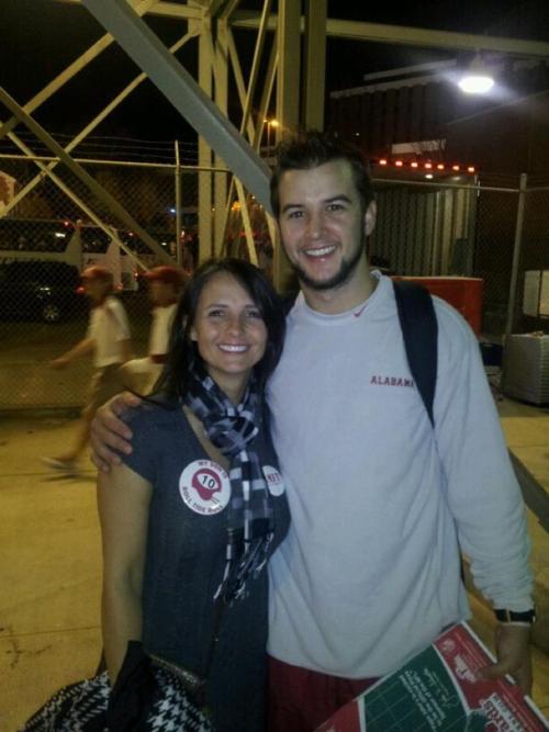 AJ McCarron's mother Dee Dee Bonner