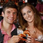 Thomas Muller's wife Lisa Muller