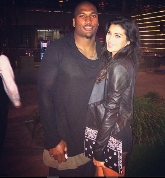 Larry English’s Girlfriend Nicole Williams