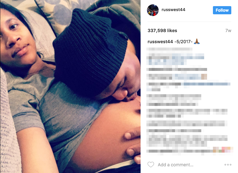 Russell Westbrook’s wife Nina Earl Westbrook