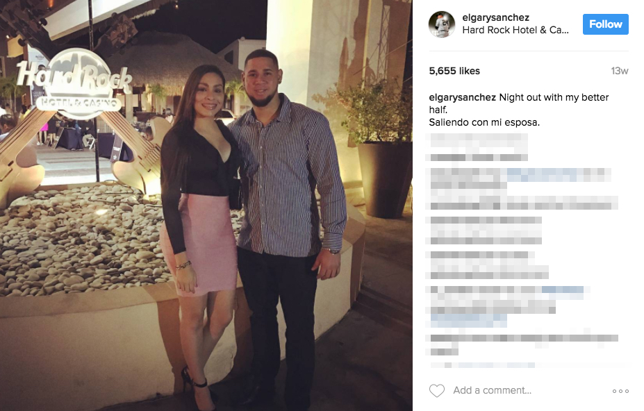 Gary Sanchez's Wife Sahaira Sanchez 