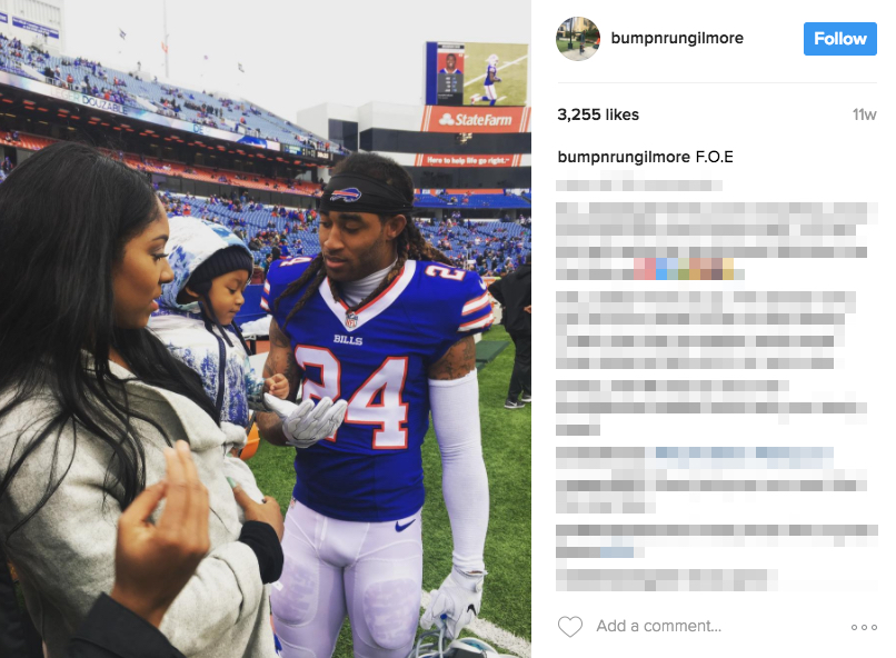 Stephon Gilmore’s wife Gabrielle Glenn