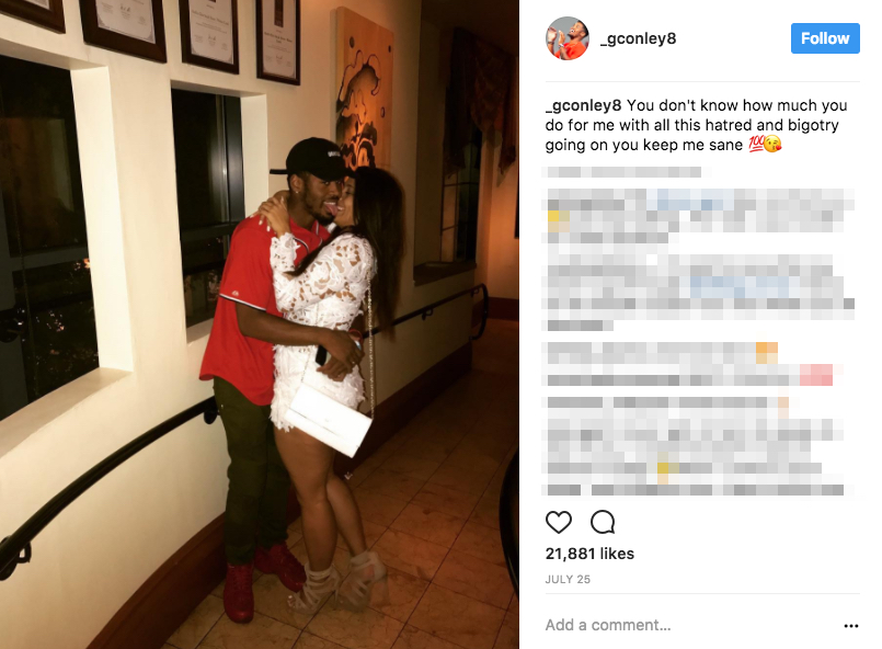 Gareon Conley’s Girlfriend Isabella Gusmao