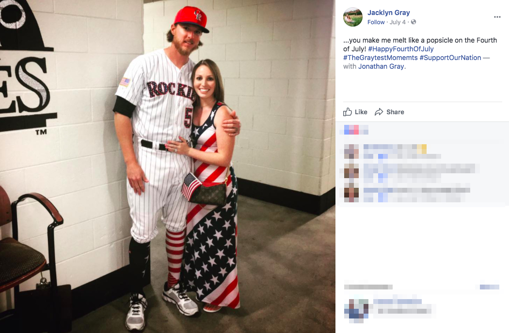 Jon Gray's Wife Jacklyn Gray