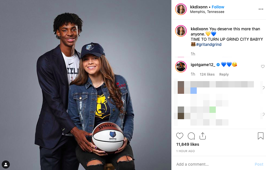 Ja Morant’s girlfriend history