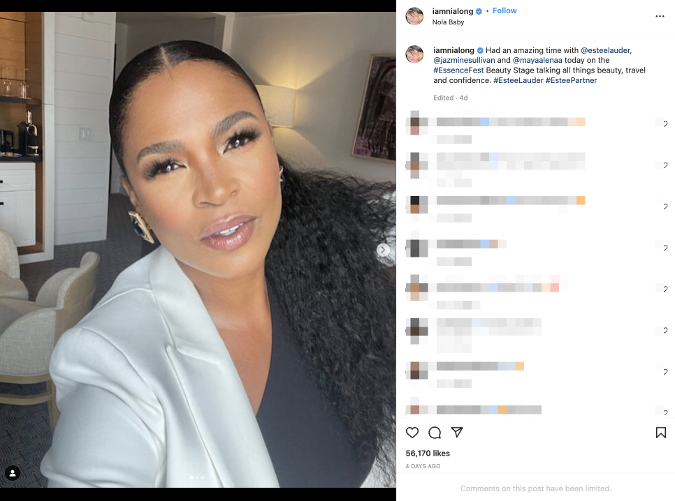 Ime Udoka’s girlfriend Nia Long