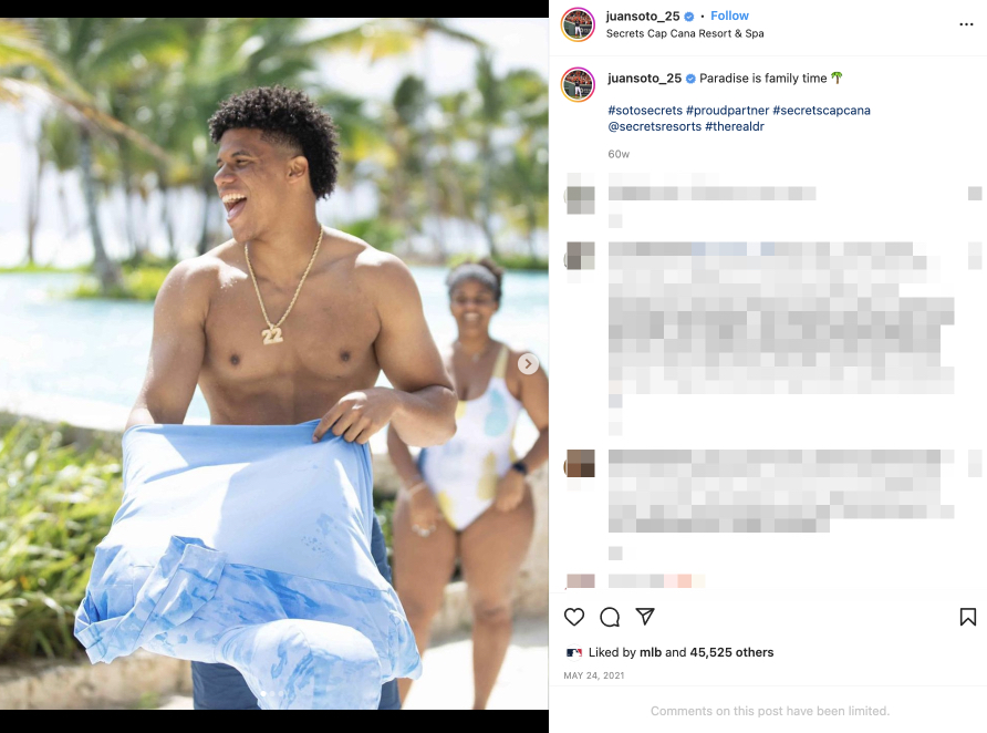 Who is Juan Soto’s girlfriend?