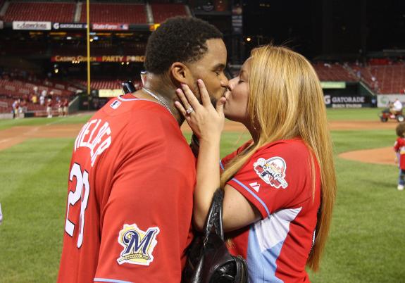 Prince Fielder’s wife Chanel Fielder