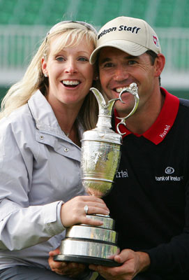 Padraig Harrington’s wife Caroline Harrington