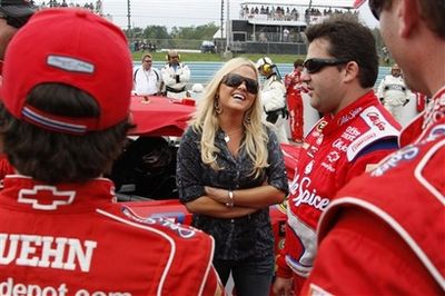 Tony Stewart’s girlfriend Jessica Zemken