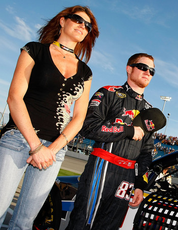 Brian Vickers girlfriend Erin Bates