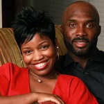 Derrick Mason and his wife Marci Mason @ baltimoreravens.com