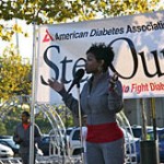 Derrick Mason's wife Marci Mason @ diabetes.org