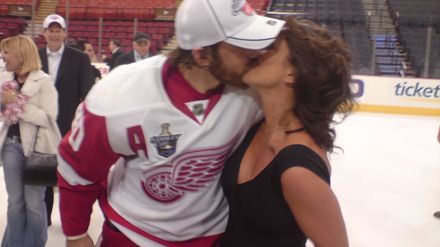 Henrik Zetterberg’s wife Emma Andersson