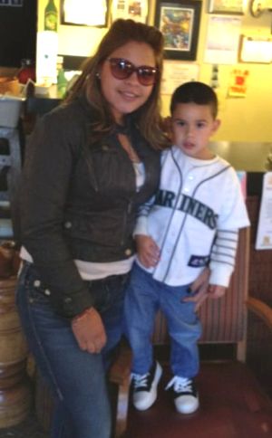 Felix Hernandez’s wife Sandra Hernandez