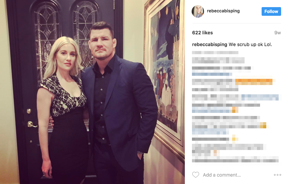 Michael Bisping’s wife Rebecca Bisping