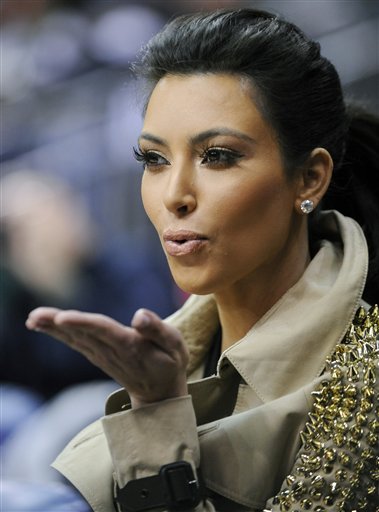 Bret Lockett’s Girlfriend (?) Kim Kardashian