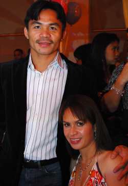 Manny Pacquiao’s wife Jinkee Pacquiao