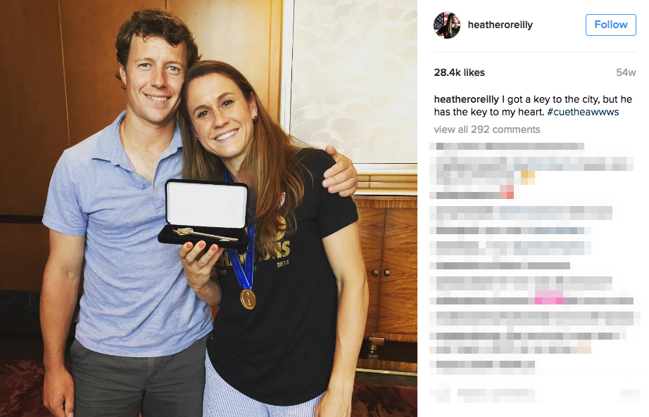 Heather O’Reilly’s husband Dave Werry
