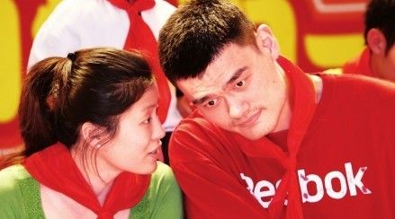 Yao Ming’s wife Ye Li