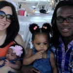Jamaal Charles' wife Whitney Charles and their children