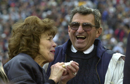 Joe Paterno’s wife Sue Paterno