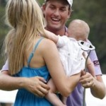 Webb Simpson's Wife and Son