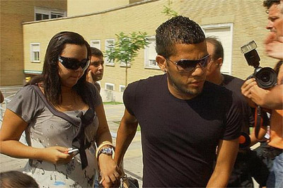 Barcelona’s Dani Alves wife (ex) Dina Alves