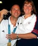 Steve Redgrave and wife Ann