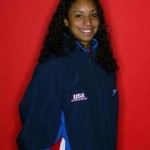 Cullen Jones girlfriend Maritza Correira @ viewimages.com