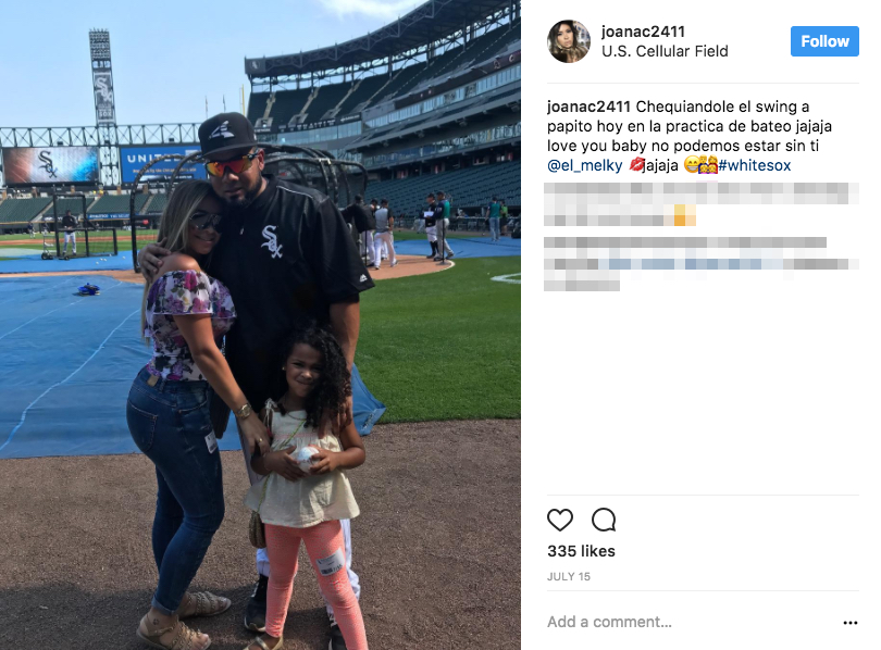 Melky Cabrera’s wife Joana Cabrera