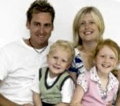 Ian Poulter's wife Katie Poulter and their kids