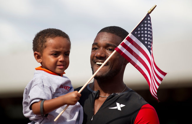 Justin Gatlin’s Girlfriend, Son and Mother