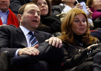 Gary Bettman's wife Shelli Bettman