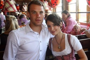Manuel Neuer's girlfriend Kathrin Glich