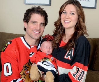 Patrick Sharp’s wife Abby Sharp