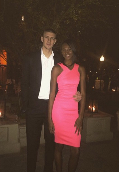 Alex Len’s girlfriend Essence Townsend