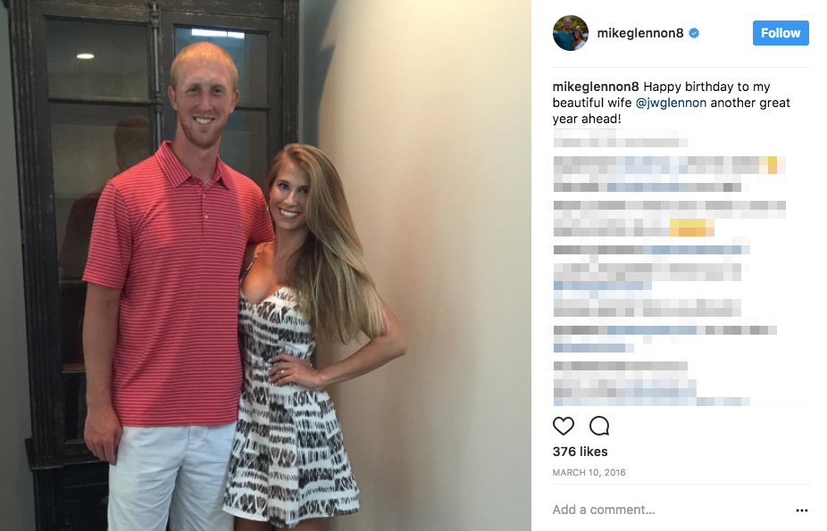 Mike Glennon’s wife Jess Glennon