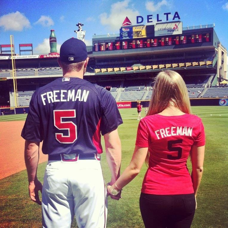 Freddie Freeman’s girlfriend Chelsea Goff