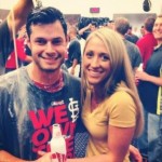 Joe Kelly's girlfriend Ashley Parks - Twitter