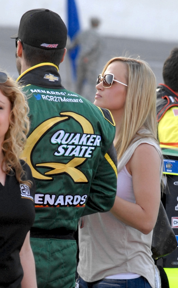 Paul Menard’s wife Jennifer Roster Menard