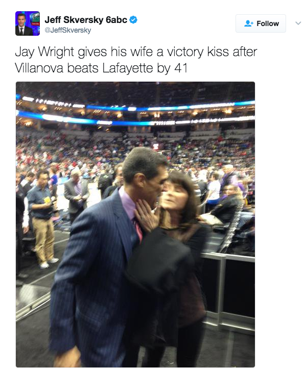Jay Wright’s wife Patty Wright